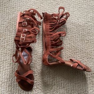 Jeffrey Campbell strappy gladiator-style sandals size 7.5